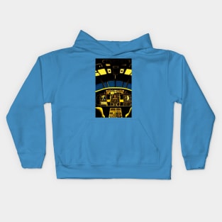 Cockpit view Kids Hoodie